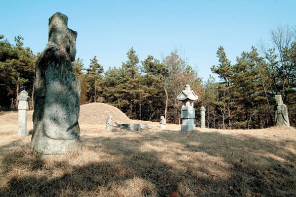 (구)안동 김씨 김주 묘 전경 이미지